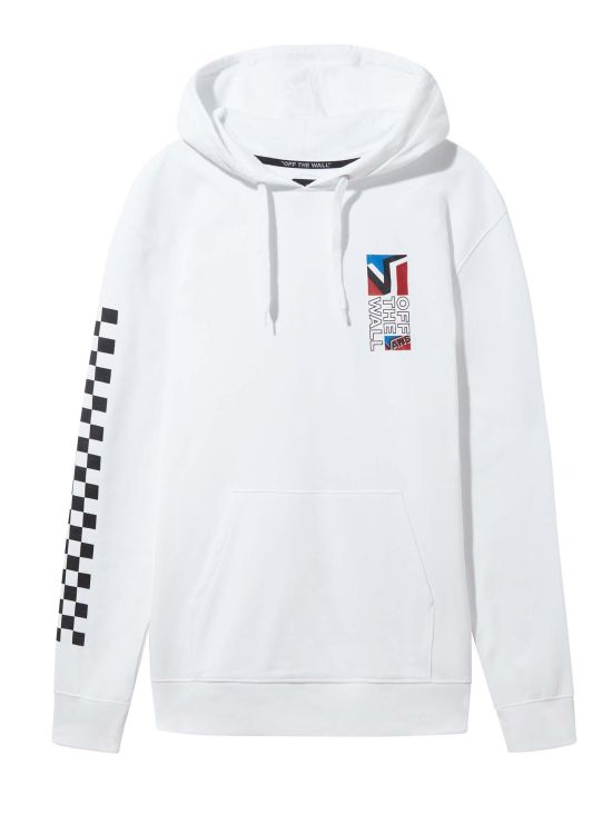 Vans felpa con cappuccio da uomo Dimension PO VN0A4RQ7WHT bianco