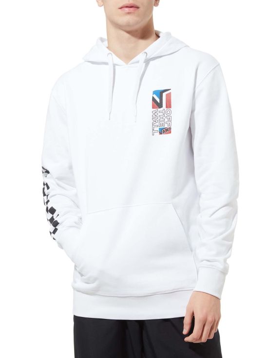 Vans felpa con cappuccio da uomo Dimension PO VN0A4RQ7WHT bianco
