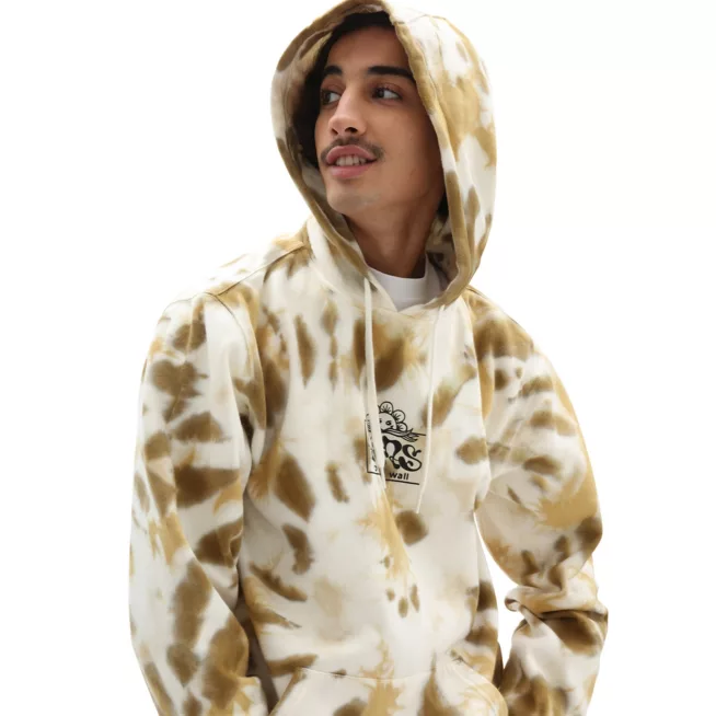 Vans Felpa con cappuccio da uomo Look Ahead Tie Dye Po Nutria VN0A5KEF Sportiamo