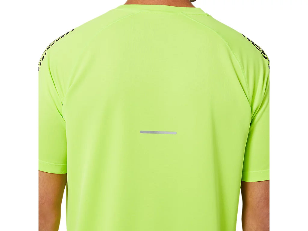 Asics maglietta manica corta per la corsa da uomo Icon SS Top 2011B055 302 verde-grafite