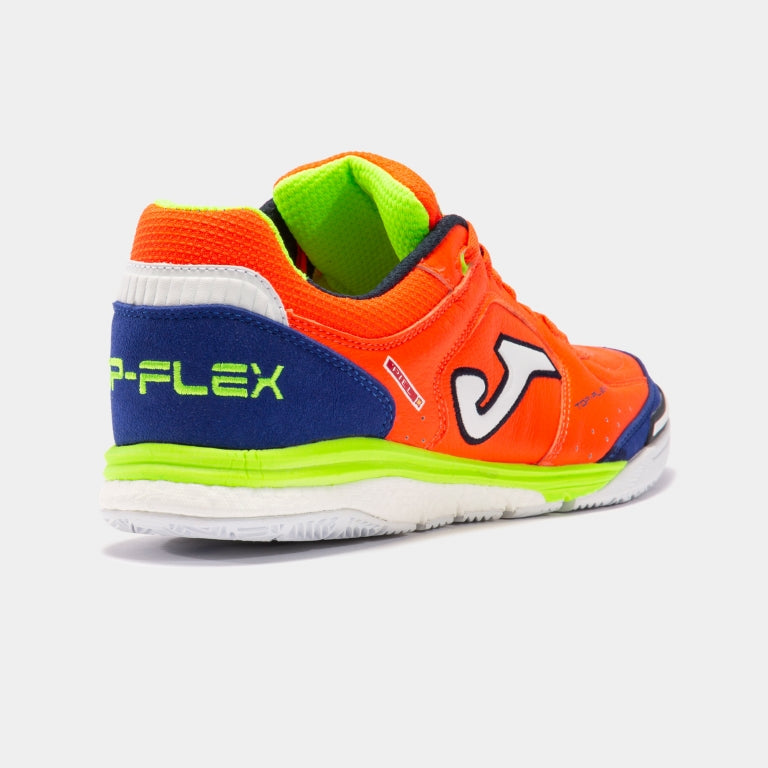 Joma Scarpa da calcetto indoor Top Flex Rebound 2207 orange fluor-royal