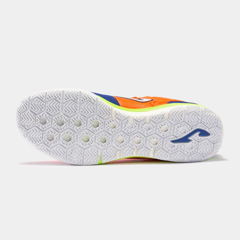 Joma Scarpa da calcetto indoor Top Flex Rebound 2207 orange fluor-royal
