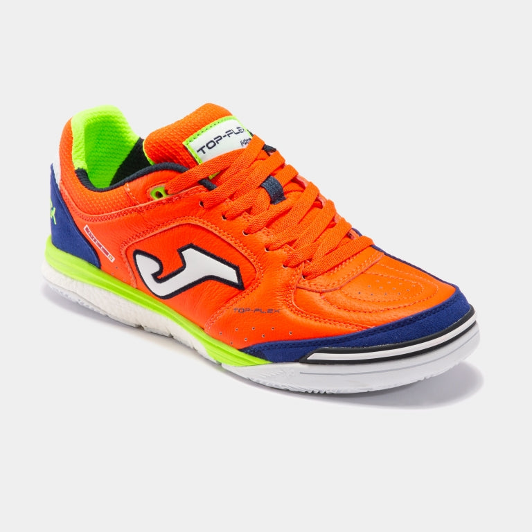 Joma Scarpa da calcetto indoor Top Flex Rebound 2207 orange fluor-royal