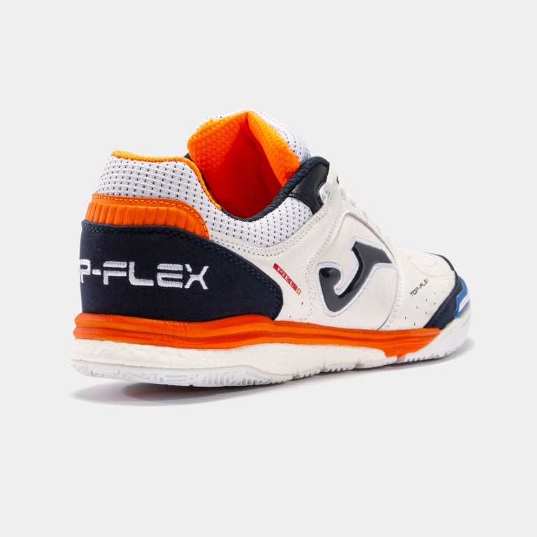 Joma Scarpa da calcetto indoor da uomo Top Flex Rebound 2232 bianco-blu
