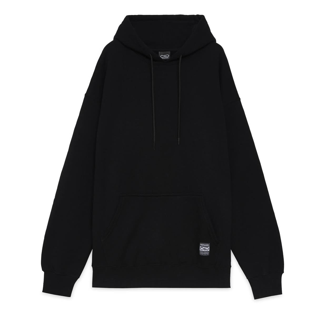 Propaganda Felpa con cappuccio da uomo Nightmare Ribs 20FWPRFE208 nero