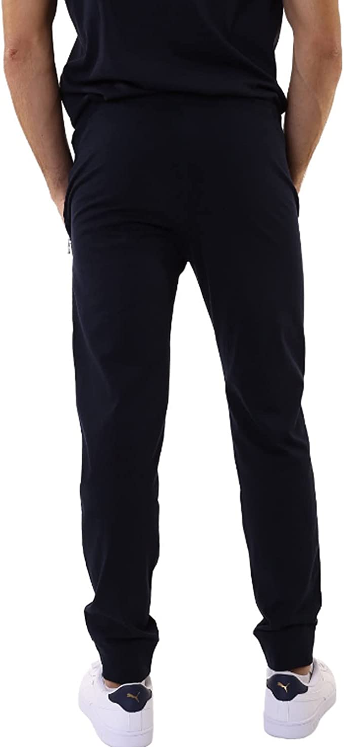 Champion Pantalone sportivo da uomo Legacy Authentic Pro Jersey con cerniera alle tasche 217435 BS501 NNY blu