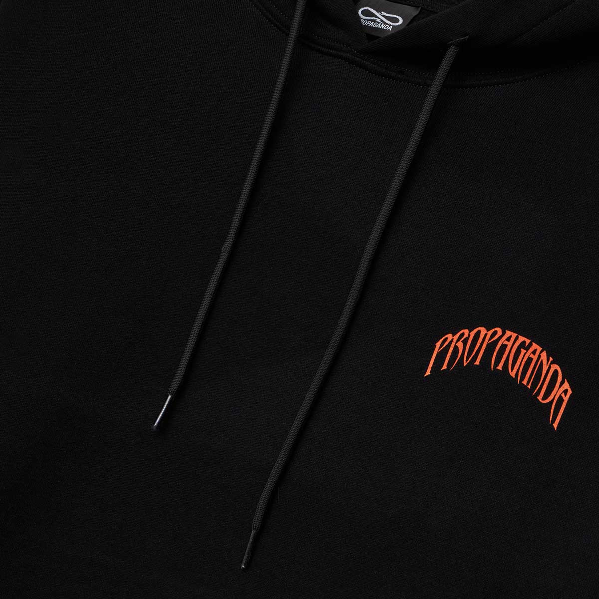 Propaganda Felpa con Cappuccio Skeleton Hoodie 21FWPRFE540-01 nero