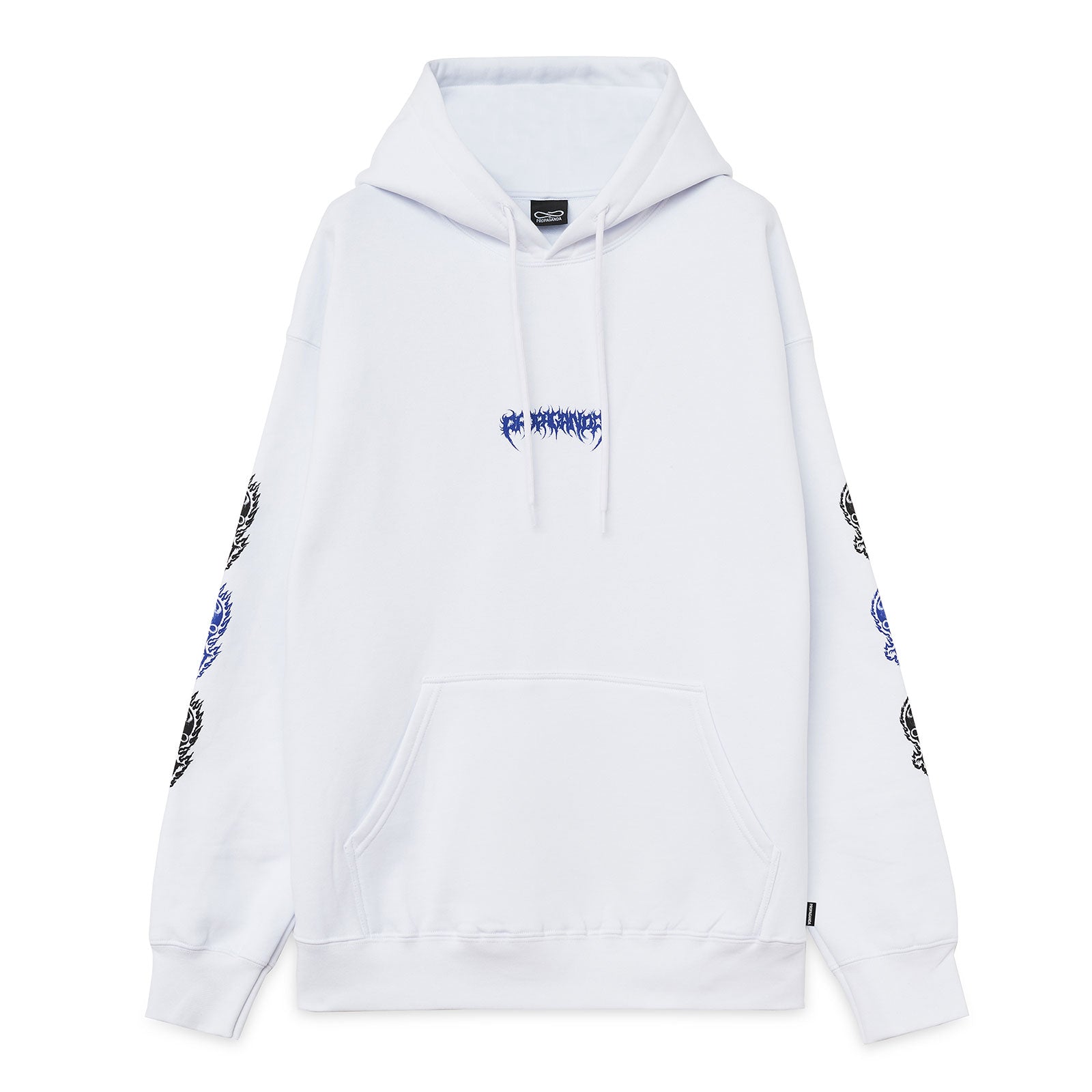 Propaganda Felpa con Cappuccio XV Monster 21FWPRFE572-02 white