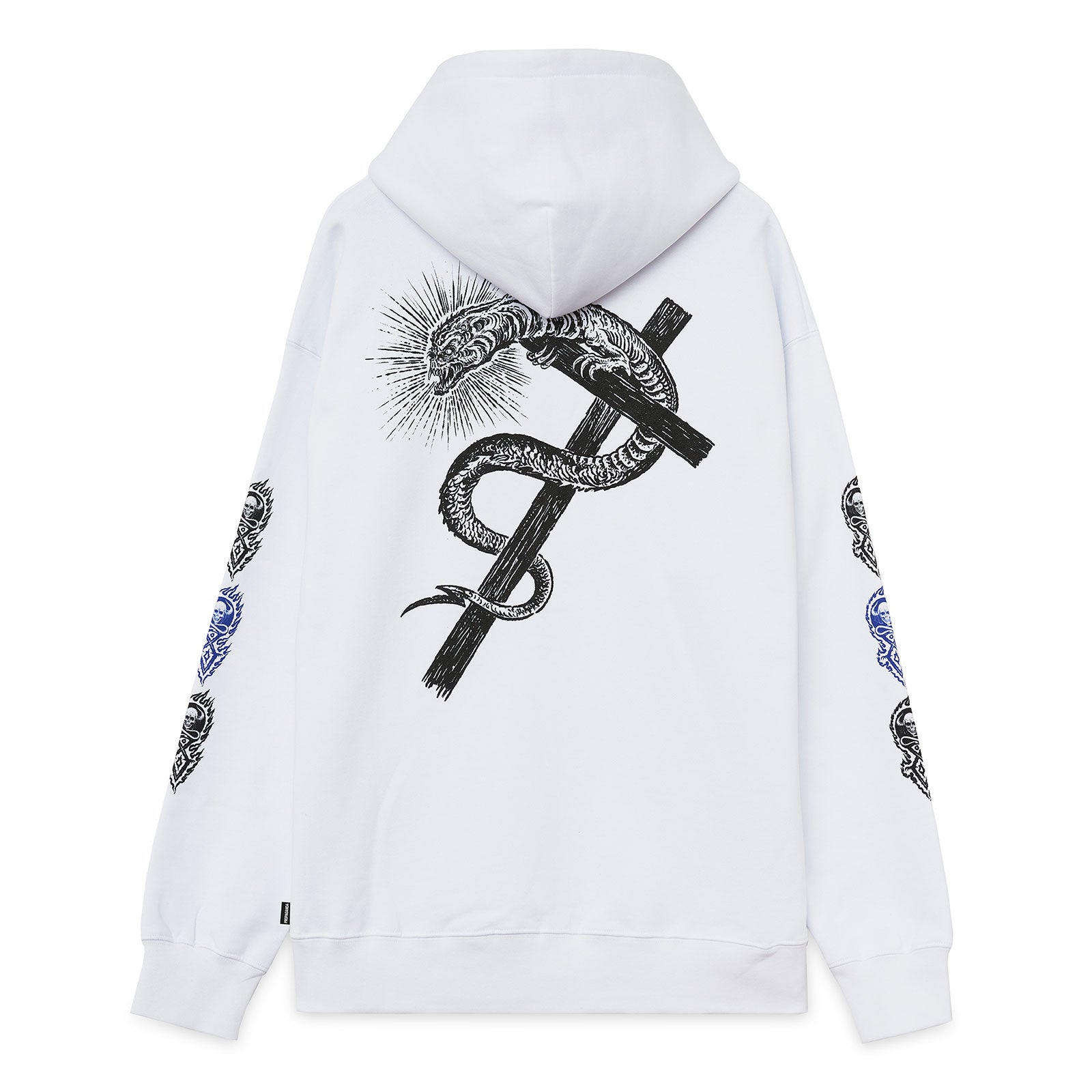 Propaganda Felpa con Cappuccio XV Monster 21FWPRFE572-02 white