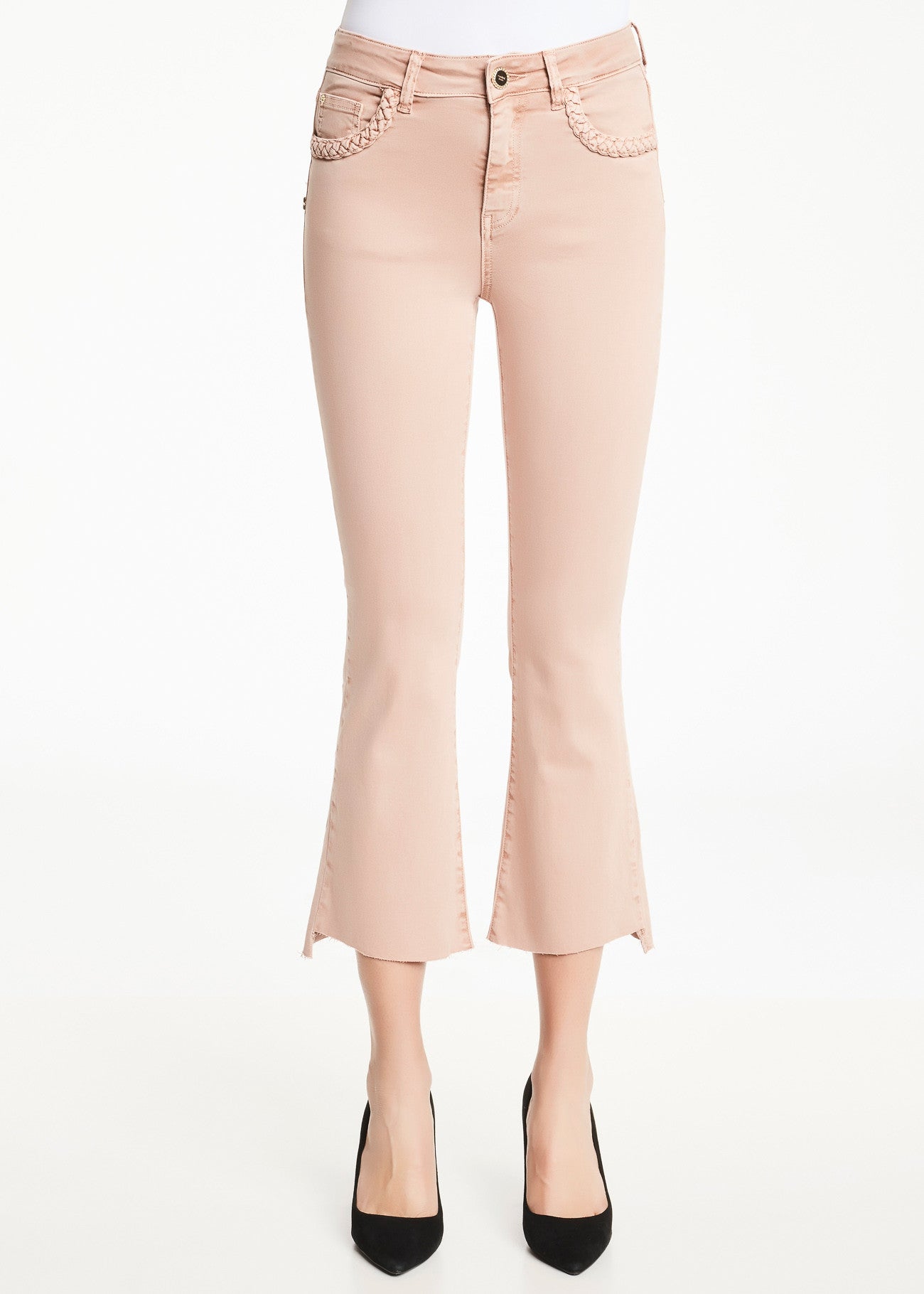 Gaudì Pantalone Cropped 211BD25008 3442 maple sugar