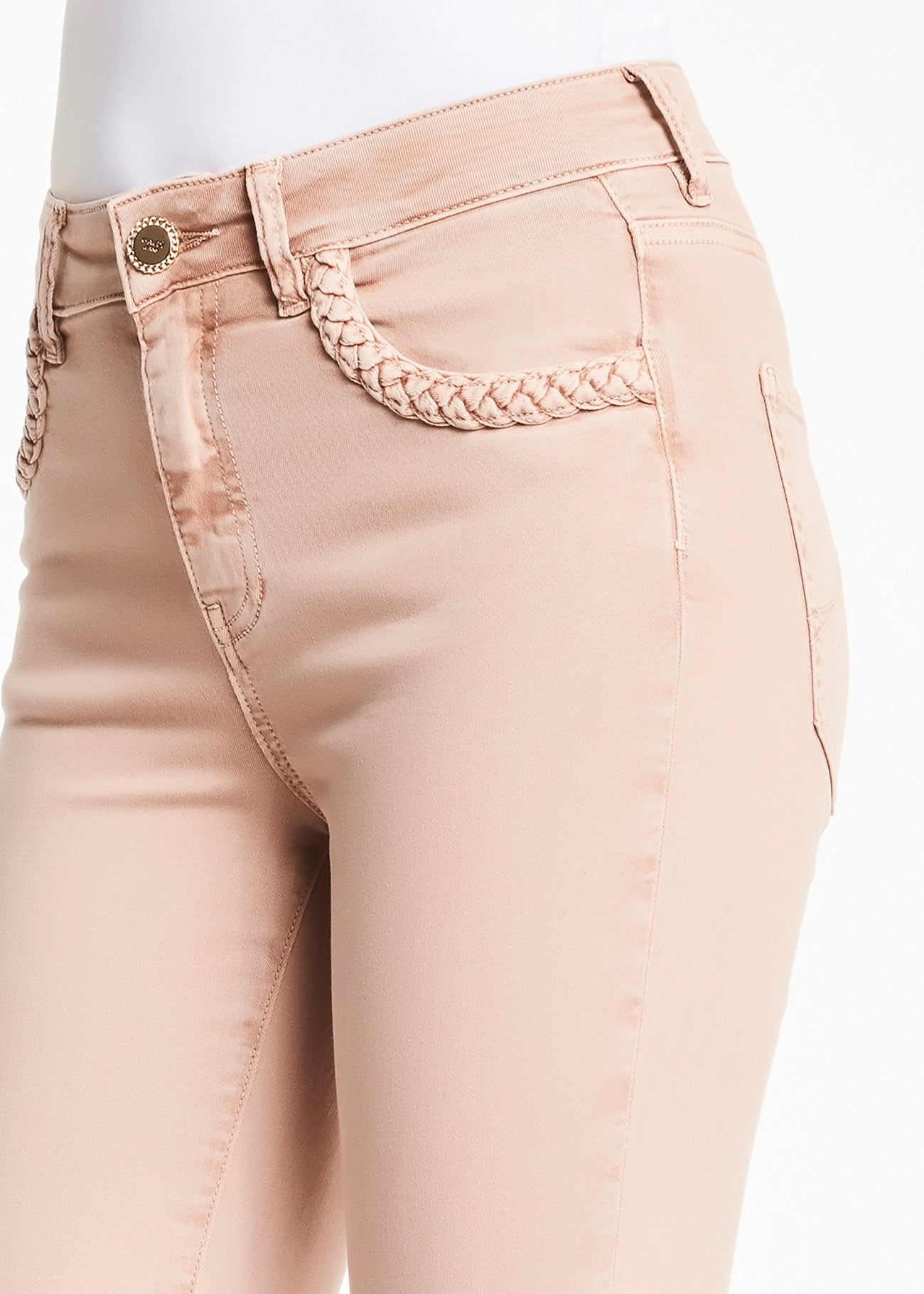 Gaudì Pantalone Cropped 211BD25008 3442 maple sugar