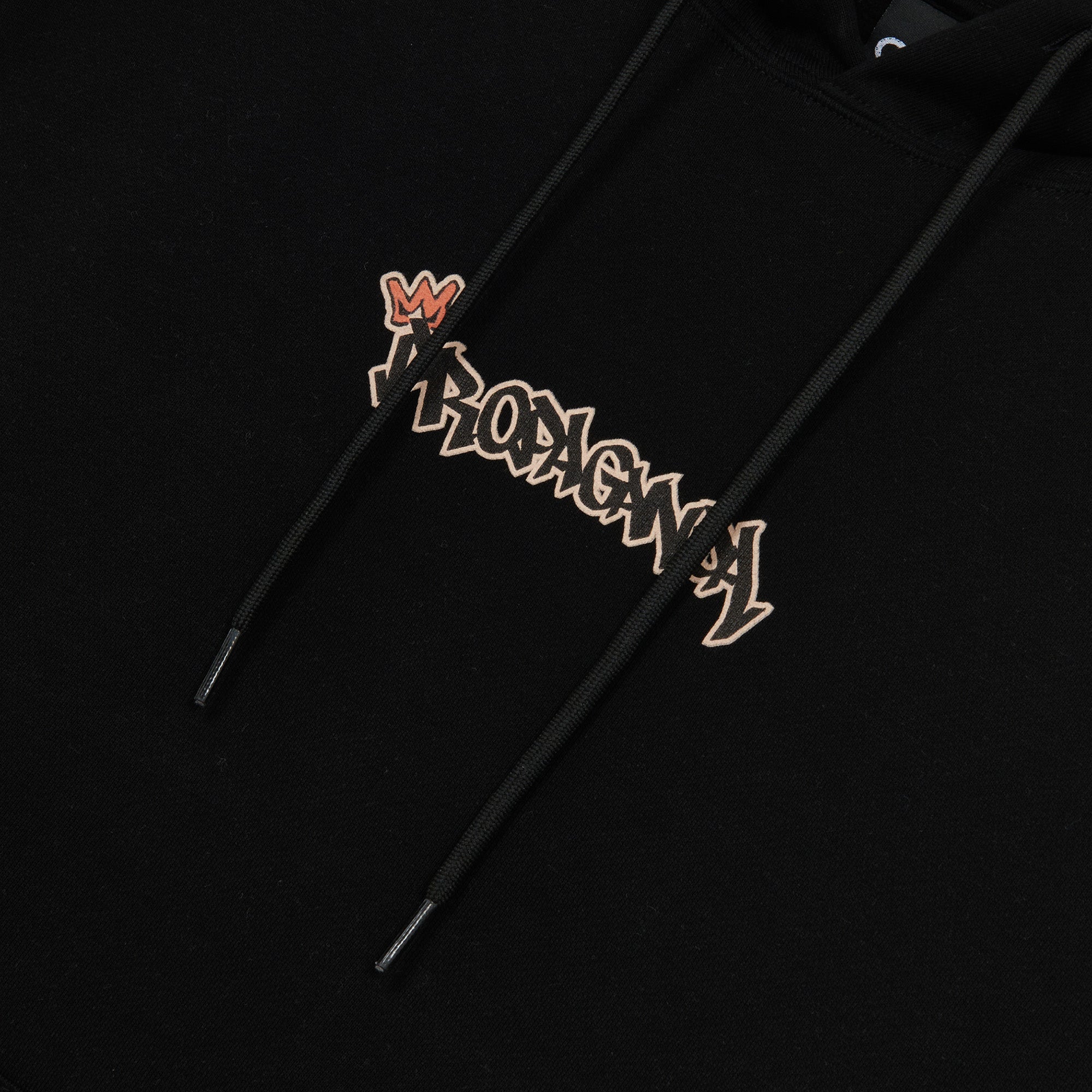 Propaganda felpa con cappuccio e tasche a marsupio Prince Hoodie 22FWPRFE744-01 black