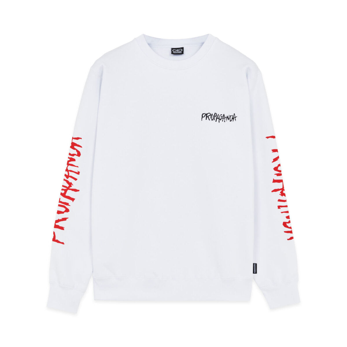 Propaganda Felpa Girocollo Nrg Crewneck 22FWPRFE801-02 bianco