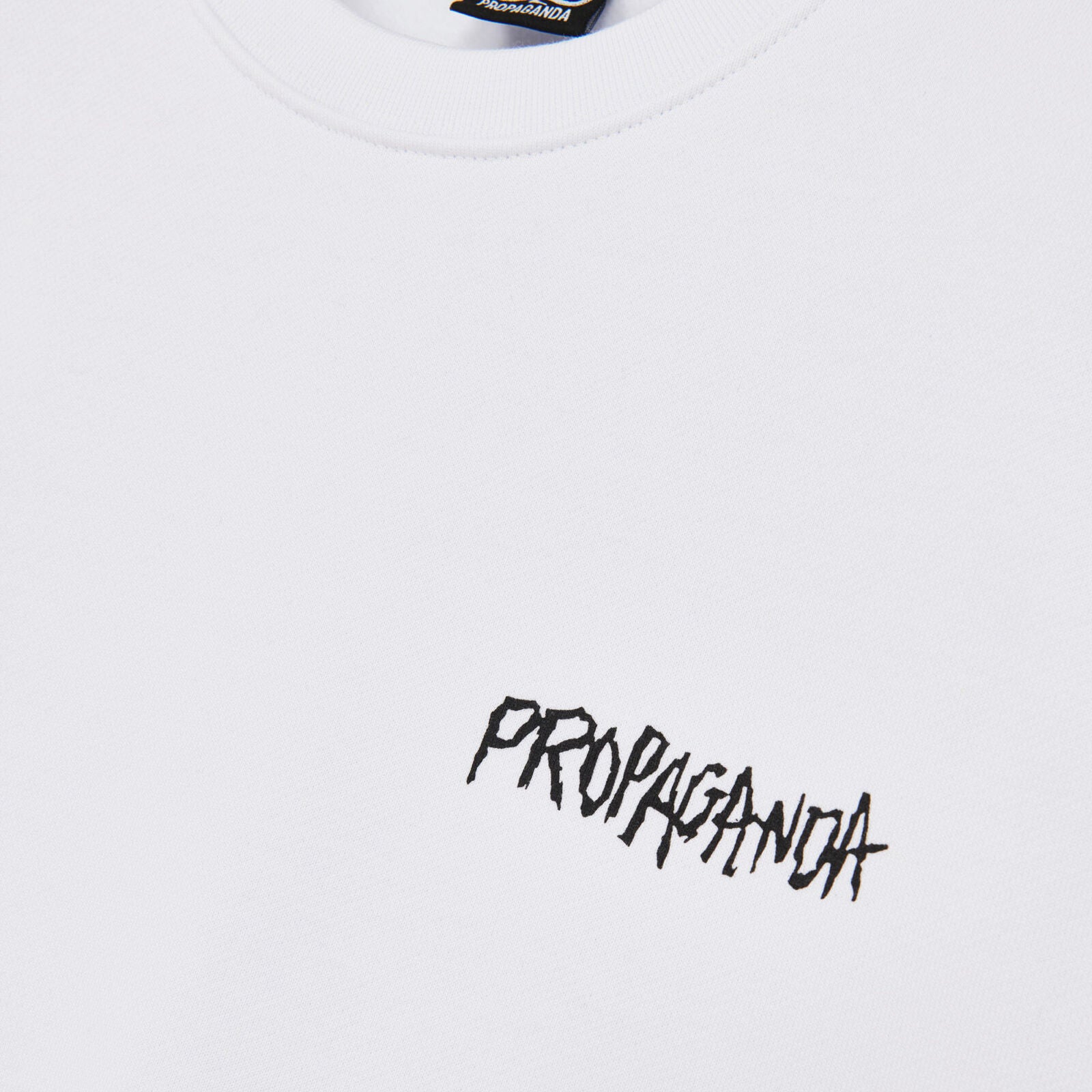 Propaganda Felpa Girocollo Nrg Crewneck 22FWPRFE801-02 bianco