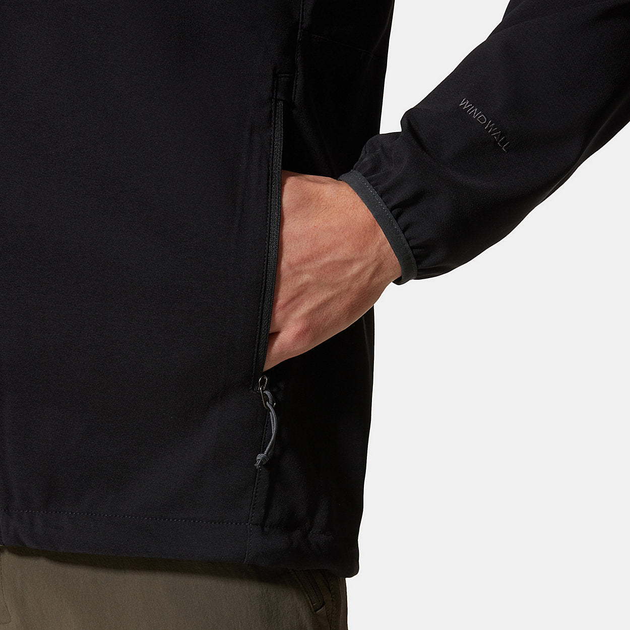 The North Face Giacca antivento con cappuccio Nimble Hoodie NF0A2XLBJK31 nero