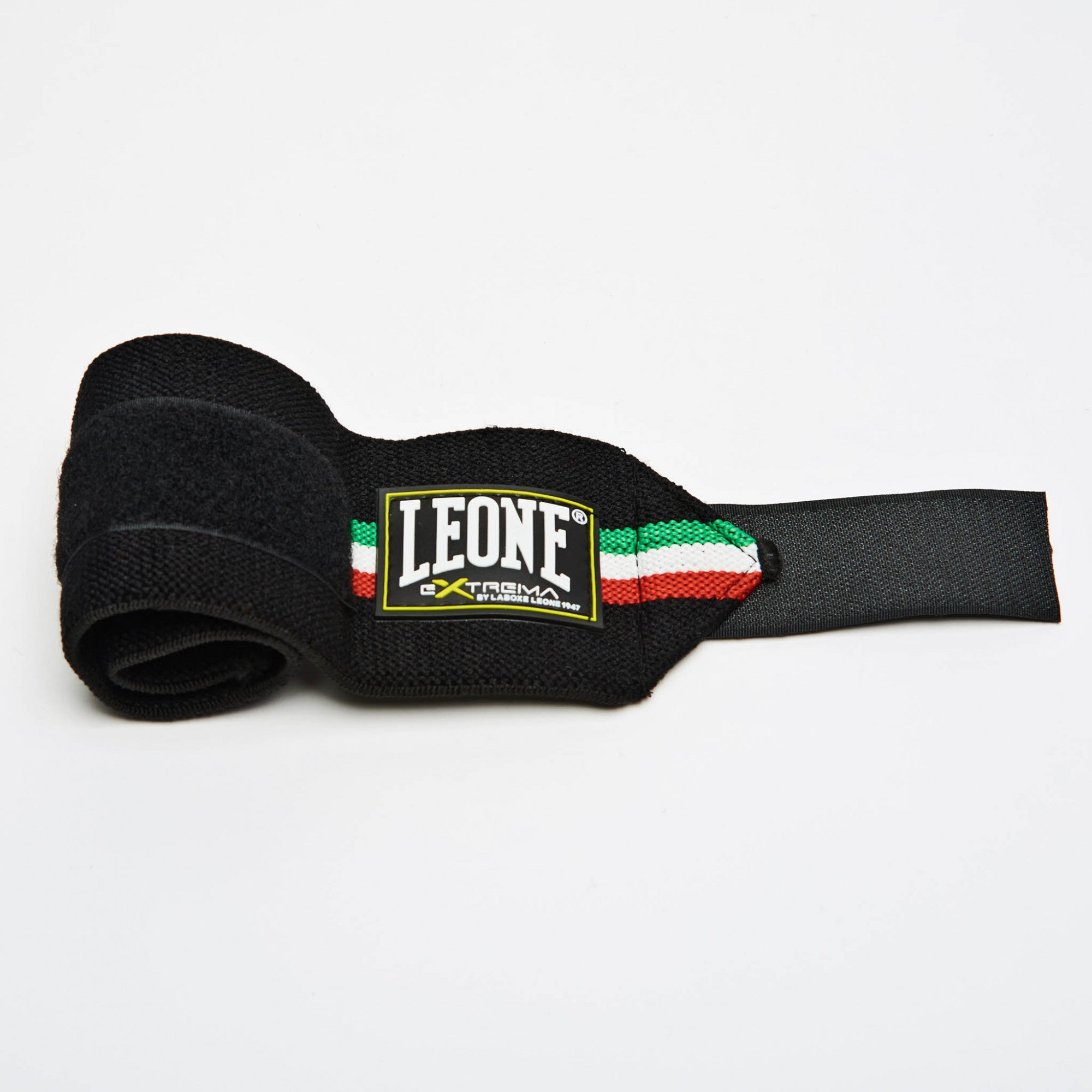 Leone Polsiera per sollevamento pesi AB706 Tricolore Italia