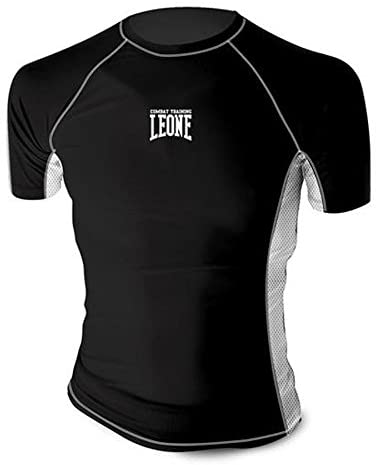 Leone maglietta tecnica aderente manica corta AB781 nero