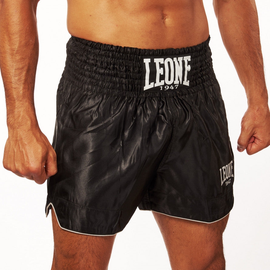 Leone Pantaloncino da uomo per Kick-Thai Boxing kick/thai boxing AB766 black