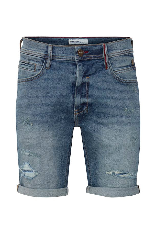Blend Pantaloncino in denim da uomo 20713670 middle blue