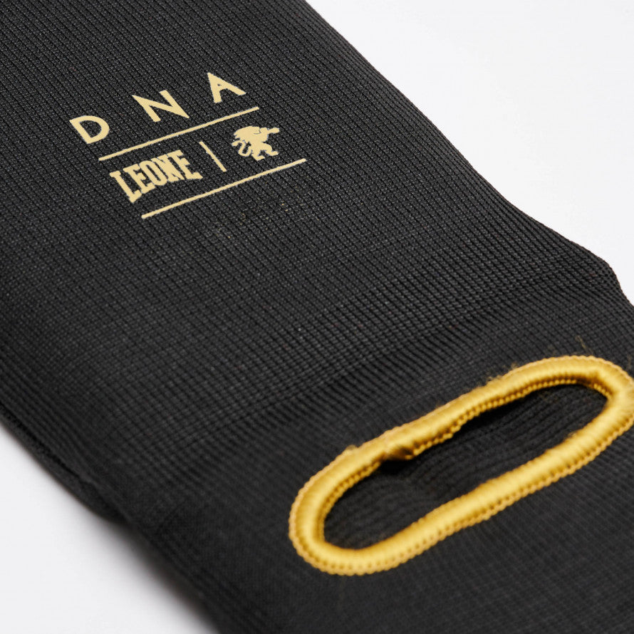Leone Paratibia unisex DNA Shin Guard velcro PT134 nero-oro