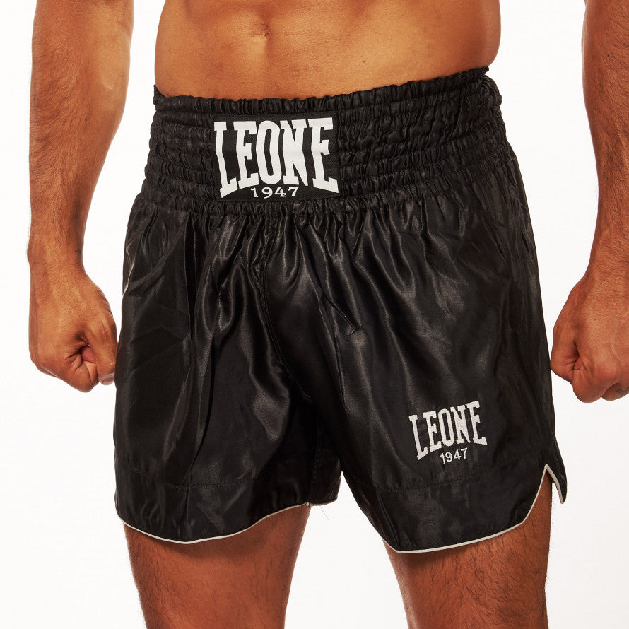 Leone Pantaloncino da uomo per Kick-Thai Boxing kick/thai boxing AB766 black