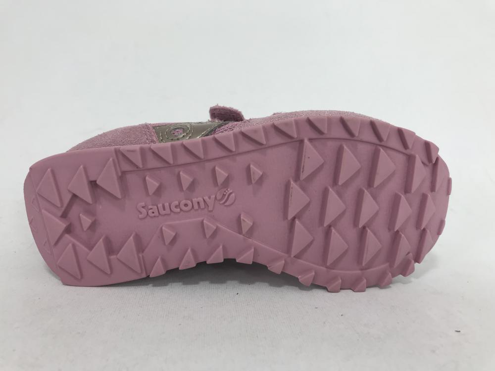 Saucony Originals scarpa sneakers da bambina con strappo Jazz Double HL SK159625 rosa