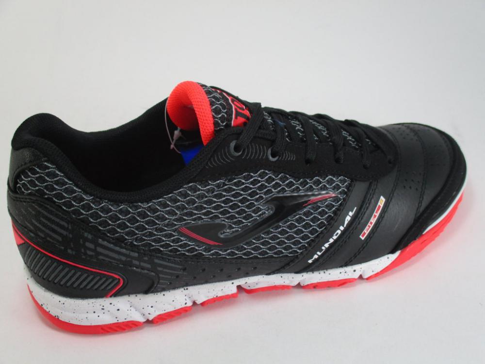 Joma scarpa da calcetto da uomo Mundial 2001 indoor MUNS.2001.IN nero-rosso