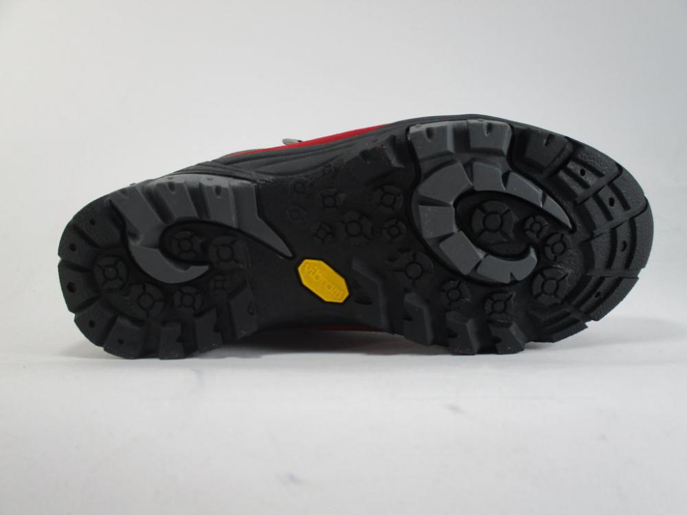 Dolomite scarpinciino da trekking da bambino Marmotta 85568900005 rosso-grigio