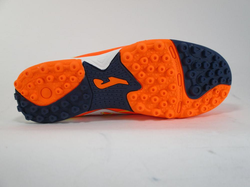 Joma scarpa da calcetto con calzino da ragazzo Champion 808 CCHJW.808.TF arancione