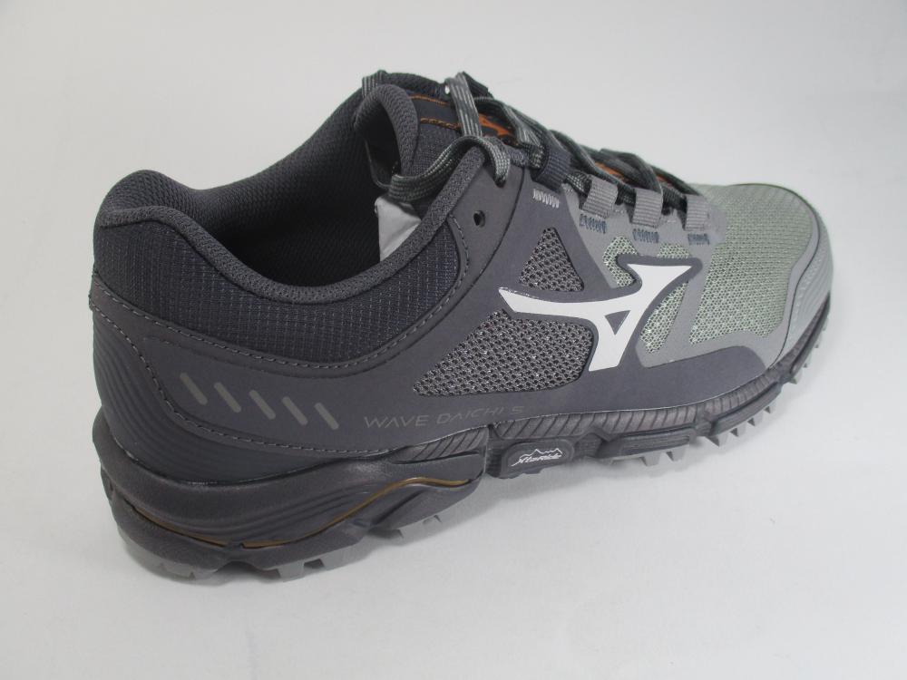 Mizuno scarpa da corsa da montagna da uomo Wave Daichi 5 J1GJ207146 grigio