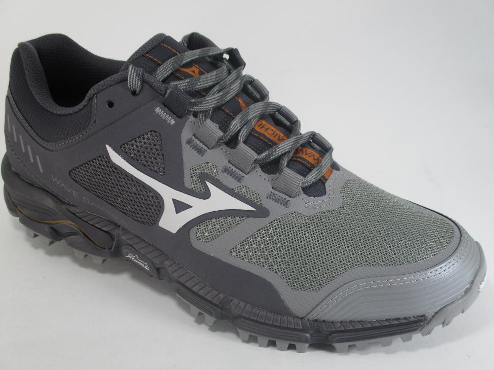 Mizuno scarpa da corsa da montagna da uomo Wave Daichi 5 J1GJ207146 grigio