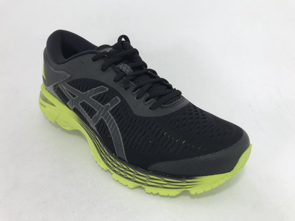 Asics scarpa running uomo GEL KAYANO 25 1011A019 001 black neon lime