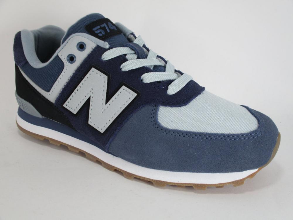 New Balance sneakers da ragazzo GC574MLA blu