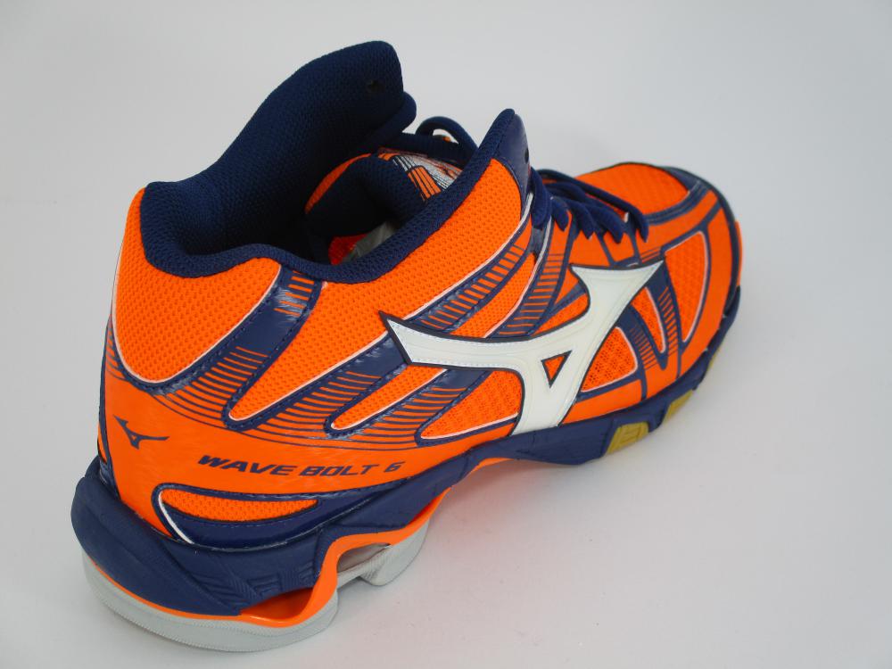Mizuno scarpa da pallavolo da uomo Wave Bolt 6 Mid V1GA176502 arancione