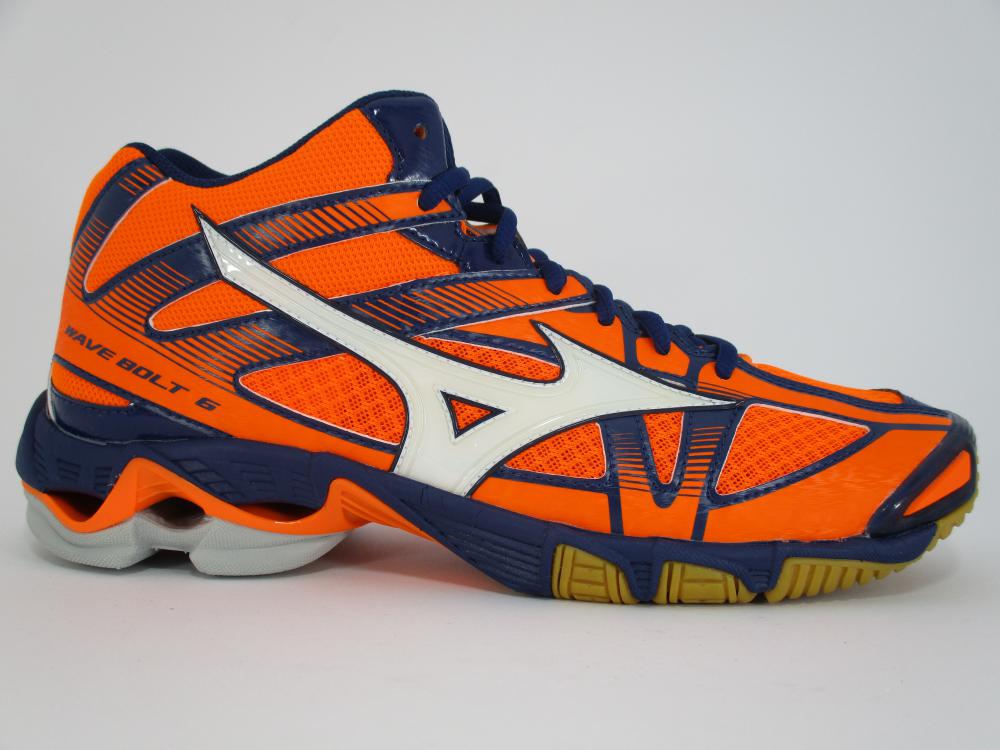 Mizuno scarpa da pallavolo da uomo Wave Bolt 6 Mid V1GA176502 arancione