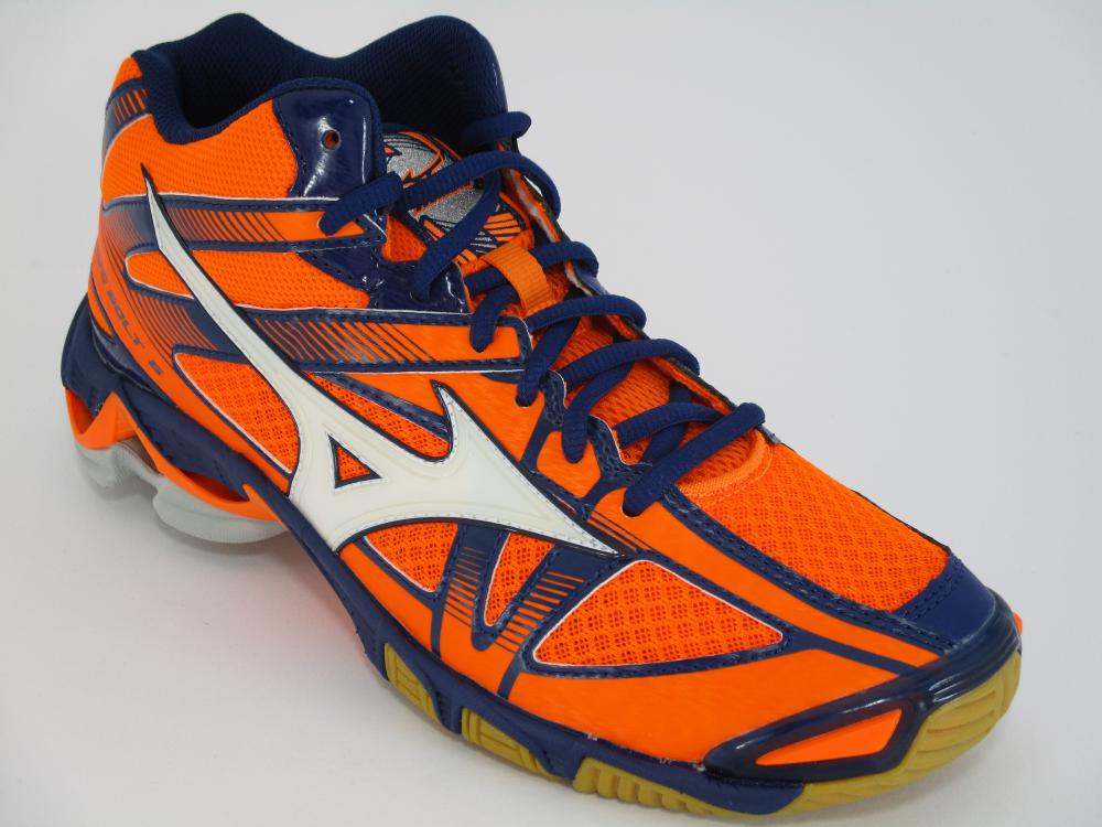 Mizuno scarpa da pallavolo da uomo Wave Bolt 6 Mid V1GA176502 arancione