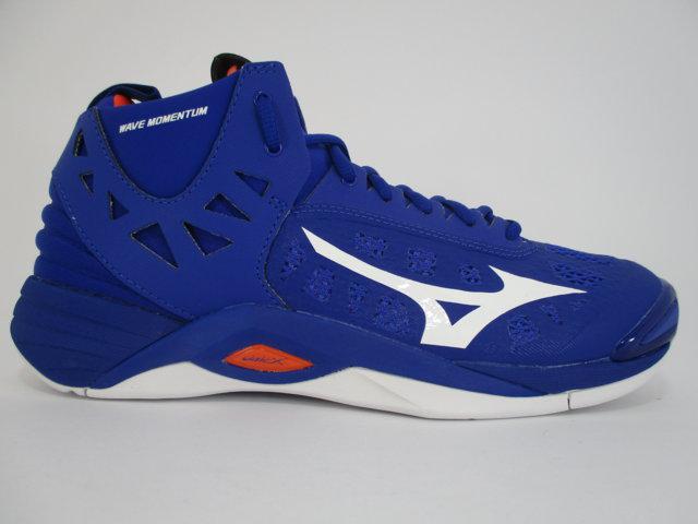 Mizuno scarpa da pallavolo Wave Momentum Mid V1GA191700 blu