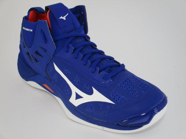 Mizuno scarpa da pallavolo Wave Momentum Mid V1GA191700 blu