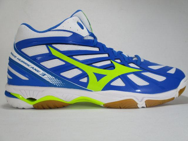 Mizuno scarpa da pallavolo da uomo Wave Hurricane 3 Mid V1GA174544 bianco