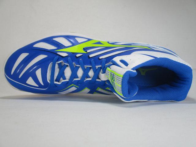 Mizuno scarpa da pallavolo da uomo Wave Hurricane 3 Mid V1GA174544 bianco