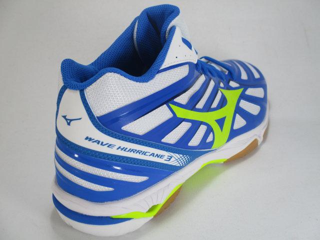 Mizuno scarpa da pallavolo da uomo Wave Hurricane 3 Mid V1GA174544 bianco