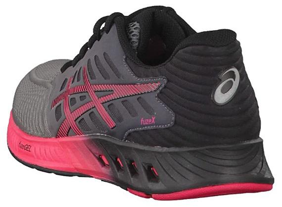 Asics scarpa running donna FUZEX T689N 9721 titanio-azalea