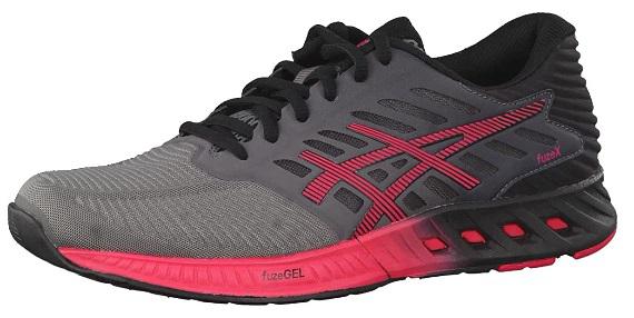 Asics scarpa running donna FUZEX T689N 9721 titanio-azalea