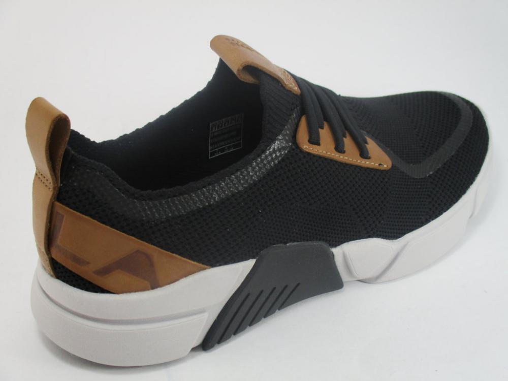 Skechers scarpa sneakers da uomo con laccio elastico Block Peak 68643 BLK nero