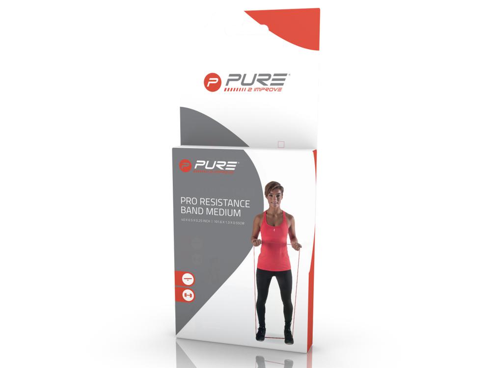 Pure 2Improve PRO RESISTANCE BAND Medium P2I200100 red 30-35Kg