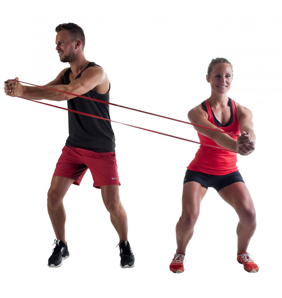 Pure 2Improve PRO RESISTANCE BAND Medium P2I200100 red 30-35Kg