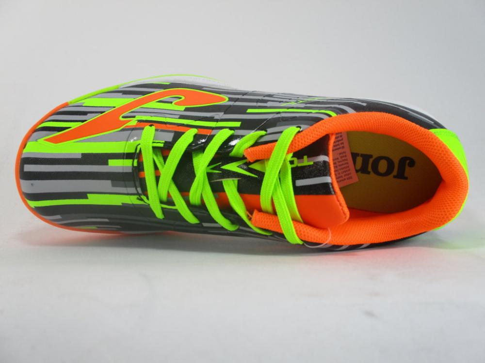Joma scarpa da calcetto indoor da junior Tactiol 701 TACS.701.IN nero-giallo fluo