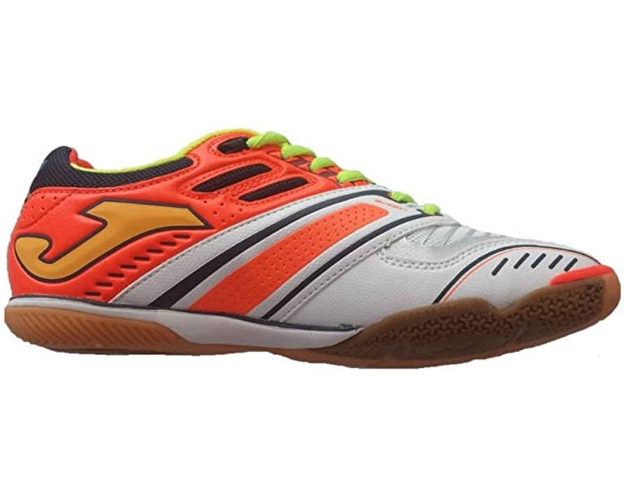 Joma scarpa da calcetto indoor da uomo Lozano 402 LOZW.402.PS bianco-arancio
