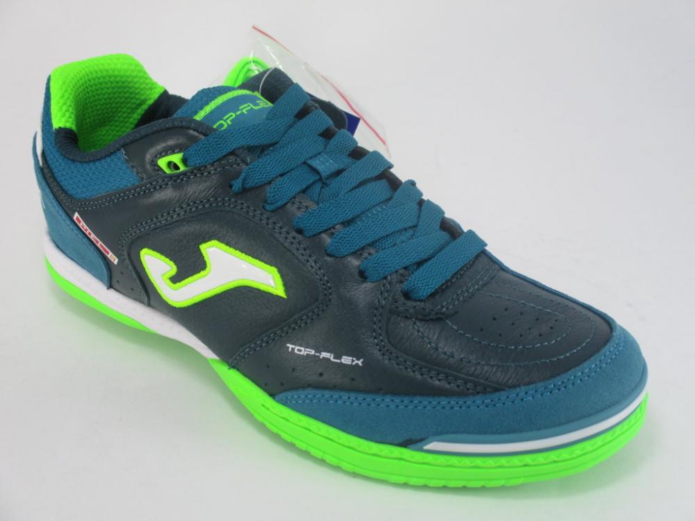 Joma scarpa da calcetto da adulto Indoor Top Flex 915 TOPW.915.IN verde