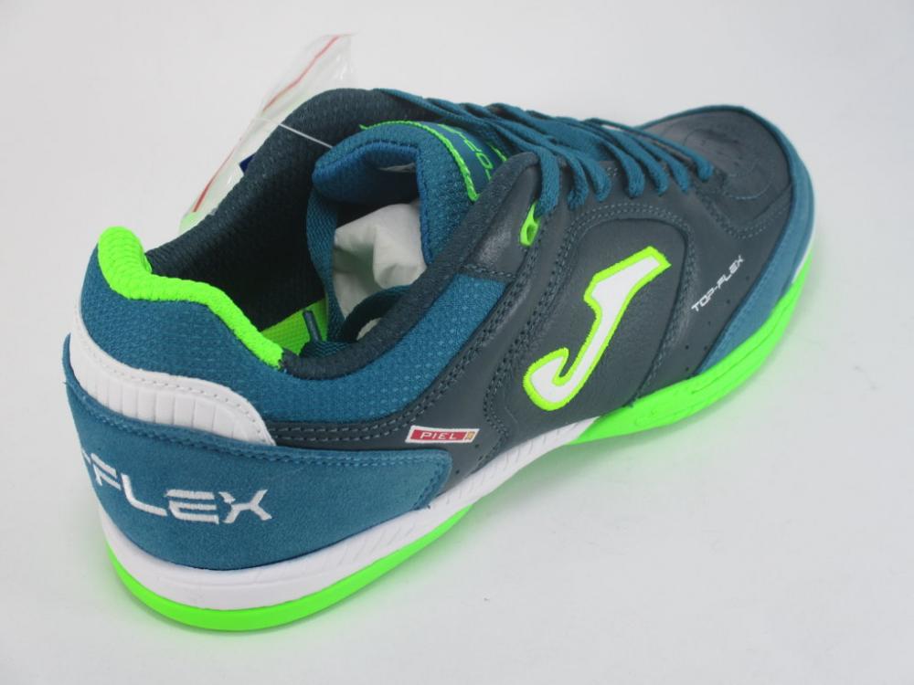 Joma scarpa da calcetto da adulto Indoor Top Flex 915 TOPW.915.IN verde